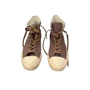 Men’s Chuck Taylor Converse Brown High-Top Sneakers